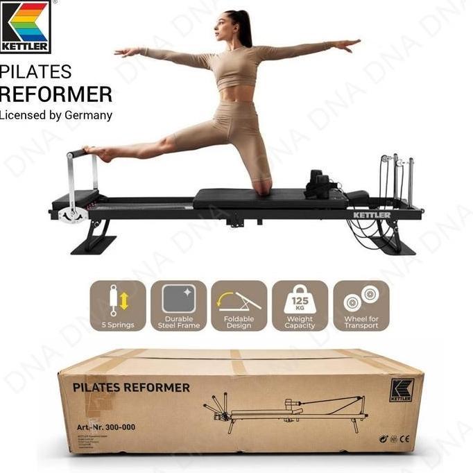 Pilates Reformer Machine (For Homeuse Or Studio) Kettler - Original