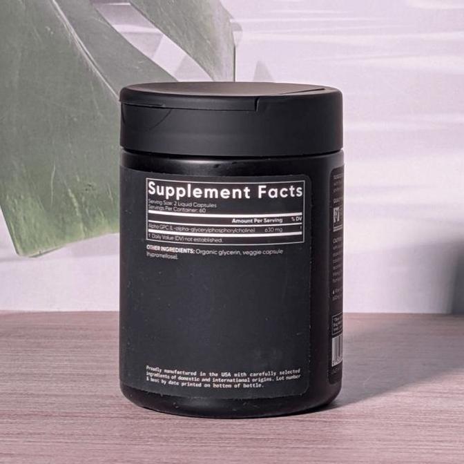 Sports Reasearch Alpha Gpc 630Mg Vegan Gluten Free Non Gmo