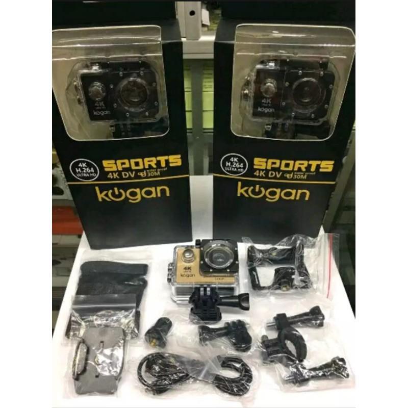 Satu Set  Kamera Sport Cam Kogan Water Resist / Vlog Youtube Gaming Sport Ultra Hd 1080 Kogan