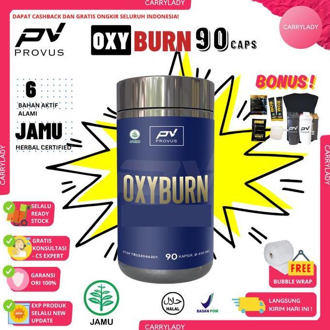 Provus Oxy Burn 90 Kapsul Caps Supplement Fitness