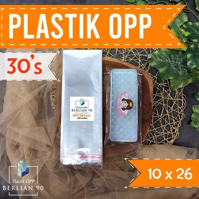 Savexz- Plastik Opp 21X30 Cm 30S Micron Plastik Opp Lem Plastik Opp Seal