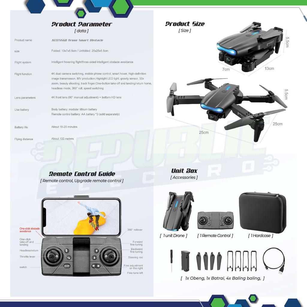 Drone Accessgo Smart Dual Camera 4K