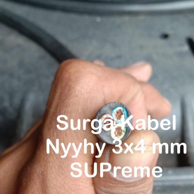 Whyyuo- Nyyhy 3X4Mm Supreme/ Kabel Serabut 3 X 4Mm/ 3X4/ 3 X 4/ Kabel 3X4 Mm