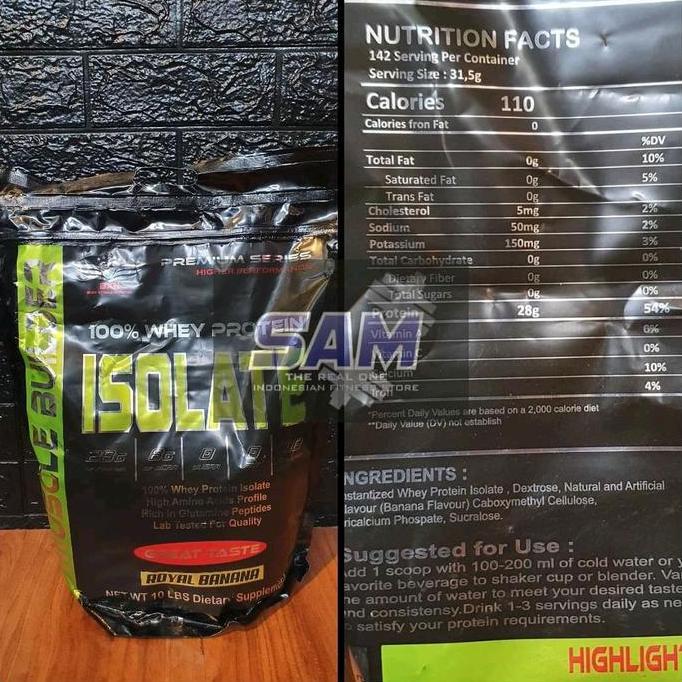 Suplemen Fitness Bxn Isolate 10 Lb Whey Protein Isolate