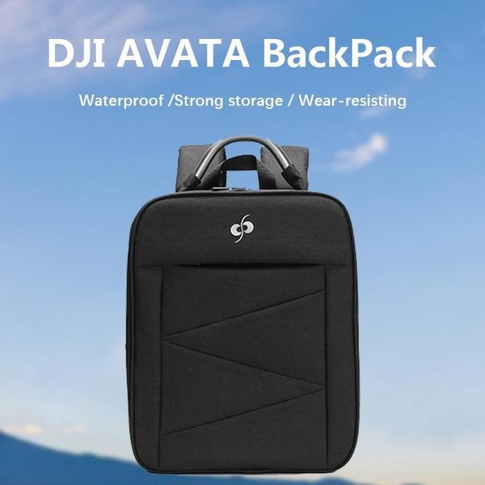 NEW Tas Drone Ransel Backpack Protective Case DJI Avata Busa Hitam LZ64 FAITHPRO