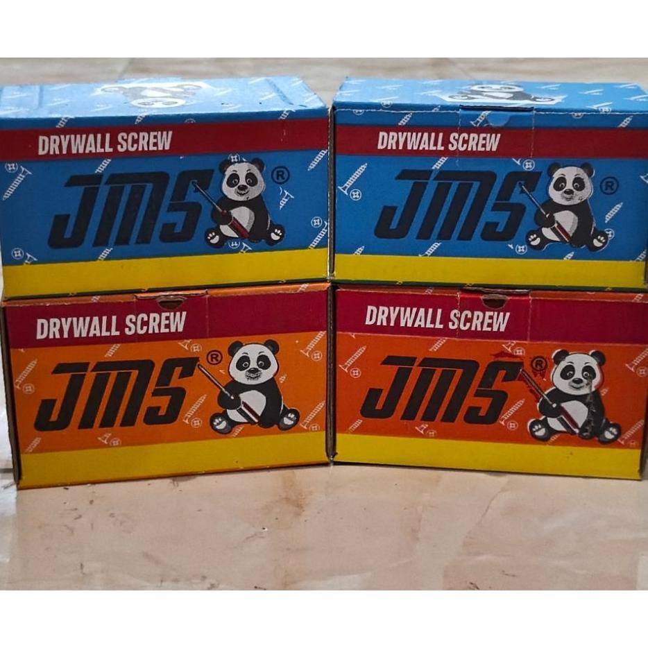 ( 1Kg ) 1Kotak Sekrup Gypsum Jms / Sekrup Gypsum Drywal Ukuran ( 61", 61", 61", 62" )