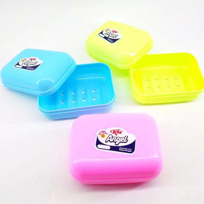 HARGA PROMO  2Pcs Tempat Sabun Kotak/Tempat Sabun Lucu/Tempat Sabun Unik