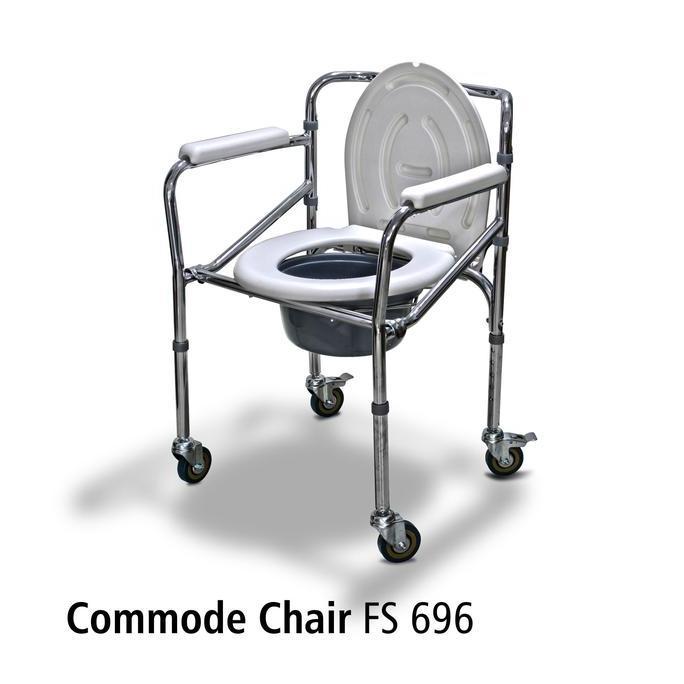 Kursi BAB Commode Chair Dengan Roda 696 OneMed
