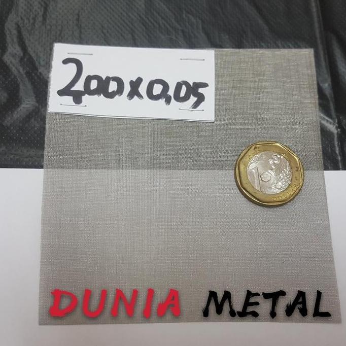 NEW Wire mesh SS 304 Mesh 200 X 0.05mm Stainless