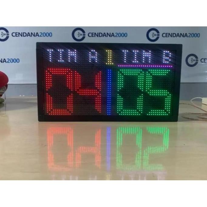 Scoreboard Papan Skor Digital  Mini Badminton Futsal Volly  Tenis Meja
