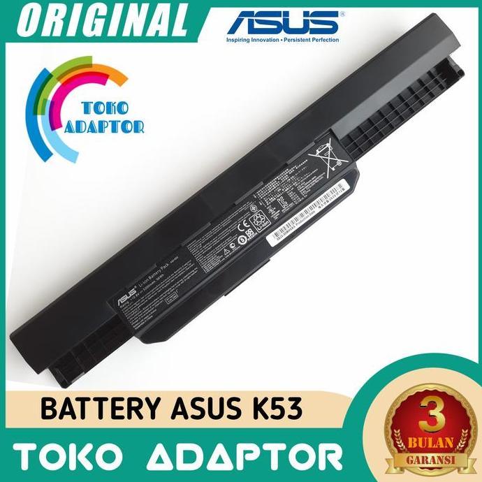 TERBARU - Baterai Laptop ASUS A43 X44H A32-K53 Original