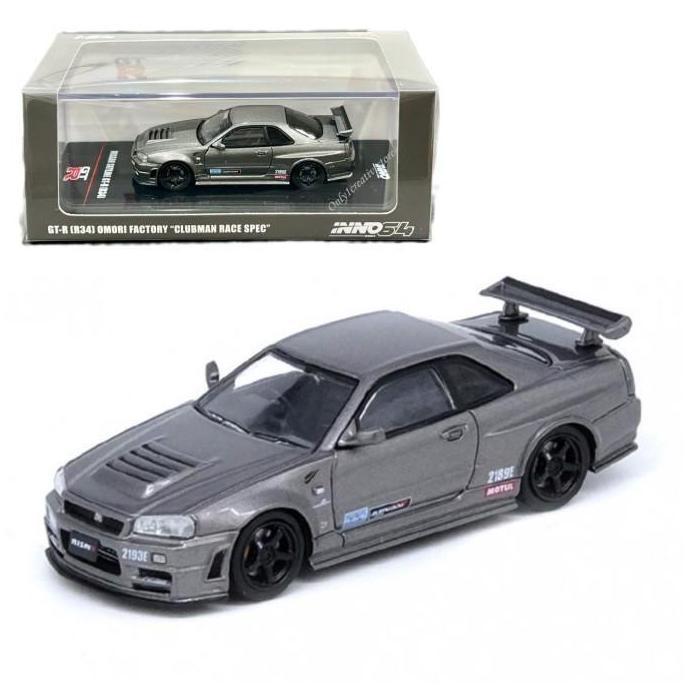 IN64-R34-OFCRS INNO64 NISSAN SKYLINE GT-R R34 OMORI FACTORY CLUBMAN AS2123