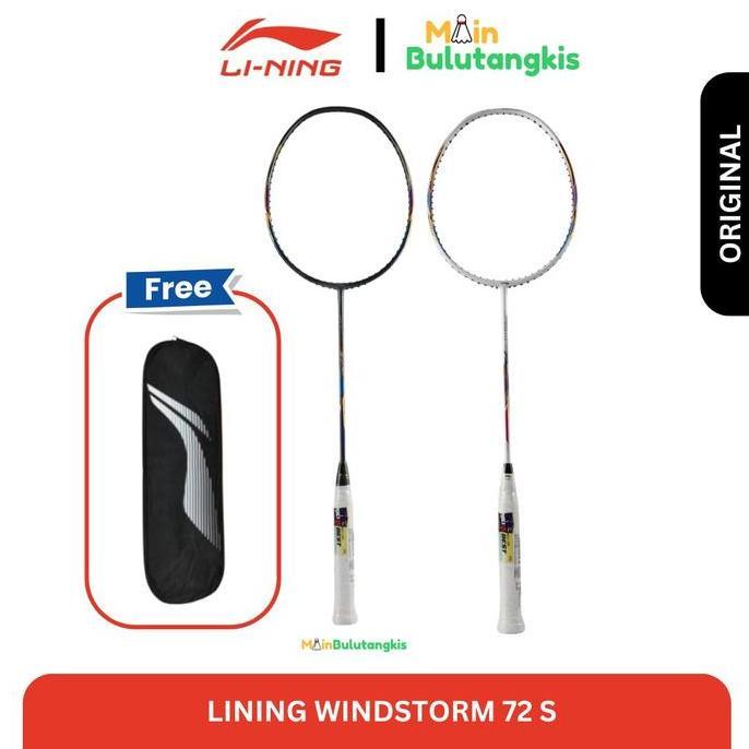 Raket Badminton Lining Windstorm 72 S / Ws72S Original