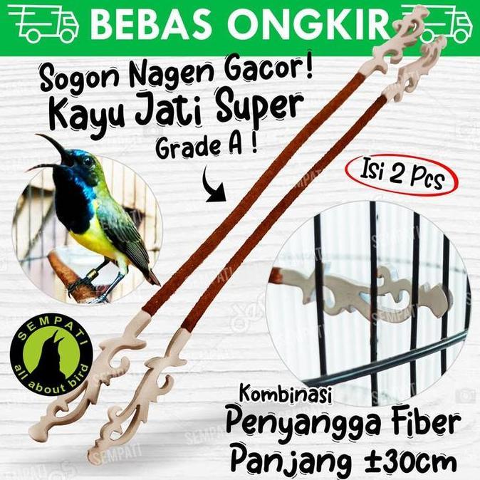 TANGKRINGAN SANGKAR BURUNG KONIN SOGON TANGKRINGAN KAYU ASEM ASAM UKIR