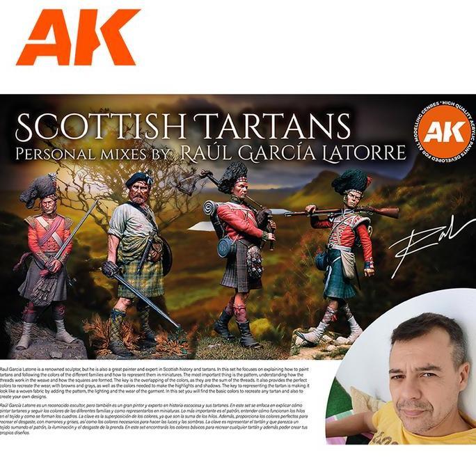 margaretacv / AK 11766 Raul Garcia Latorre Scottish Tartans Paint Set - Figure Diskon