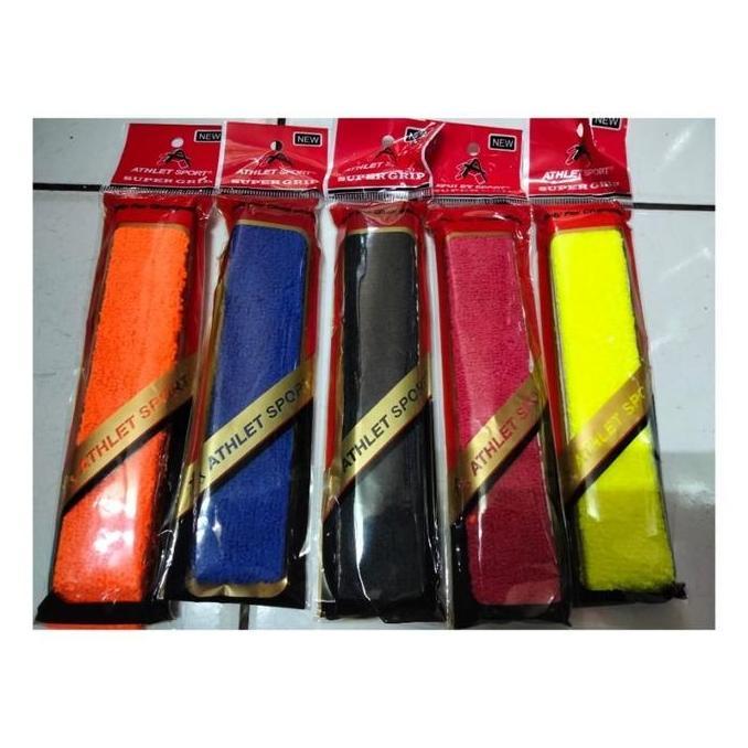 Grip Handuk Badminton Athlet - Grip Raket Handuk Athlet Sport Original Harga Grosir Isi 60