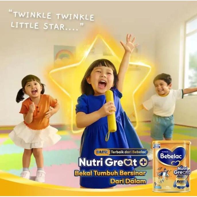 Weee- Bebelac ( 2Box ) 1+/ 3+ 1000Gr Vanila/ Madu Nutricia Bblc 1Kg Susu Bubuk (Kemasan Baru)