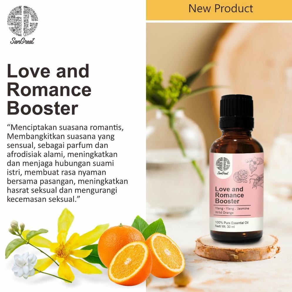 Essential oil aromatherapy love & romance booster Aromaterapi  parfum afrodisiak 30ml essential oil
