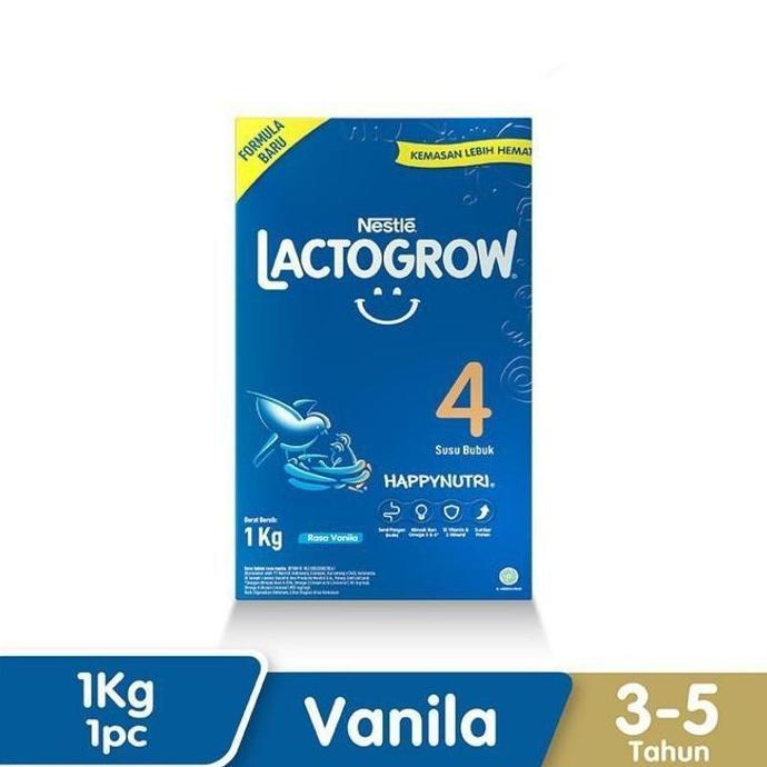 Weee- Lactogrow 3 Pro Madu / Vanila 1 Kg 1Kg 1000 G Susu Bayi Bubuk Peratan
