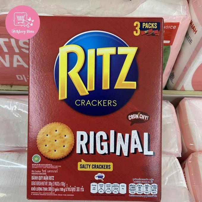 BISKUIT RITZ CRACKERS ORIGINAL | SNACK | CAMILAN BISKUIT