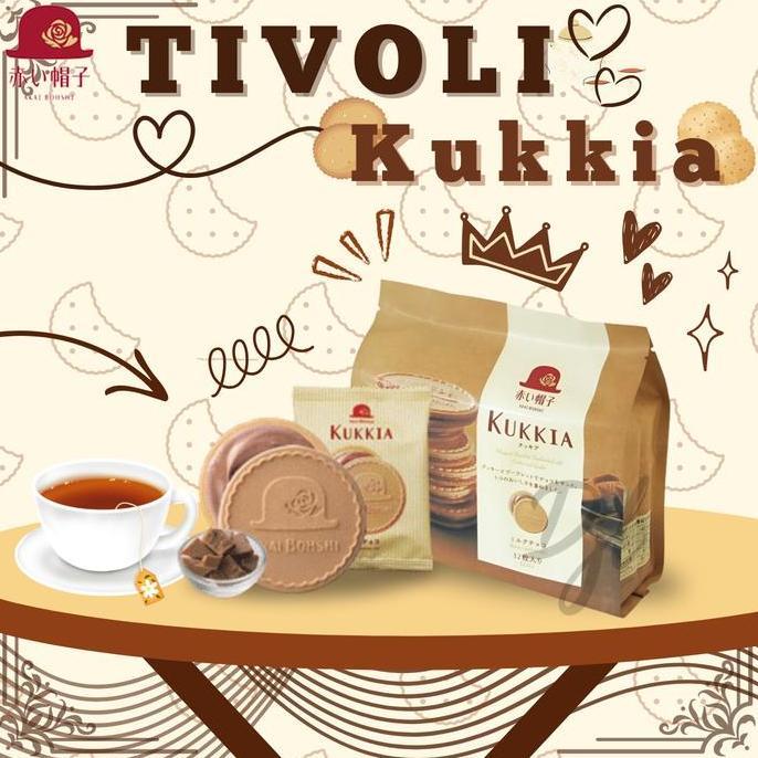 Tivoli Kukkia Biscuits Cookies Kue Biskuit Khas Jepang Aneka Rasa 1 Pak Makanan Import Camilan Food 