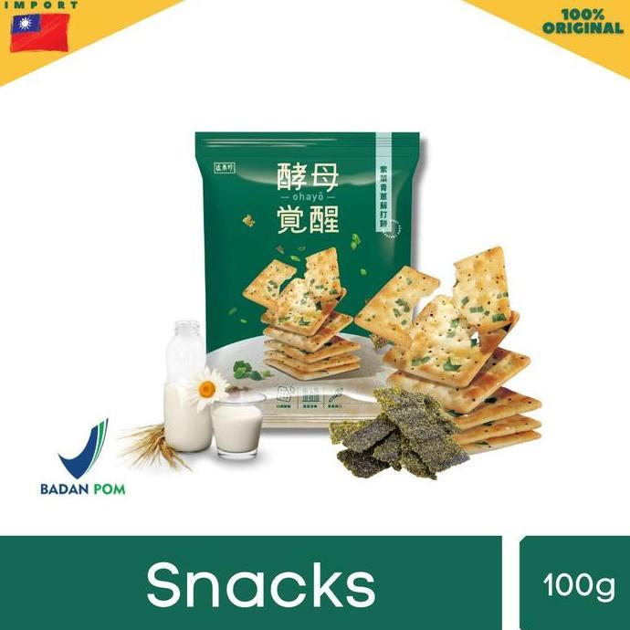 Triko Yeast Soda Crackers - Crackers Renyah khas Taiwan