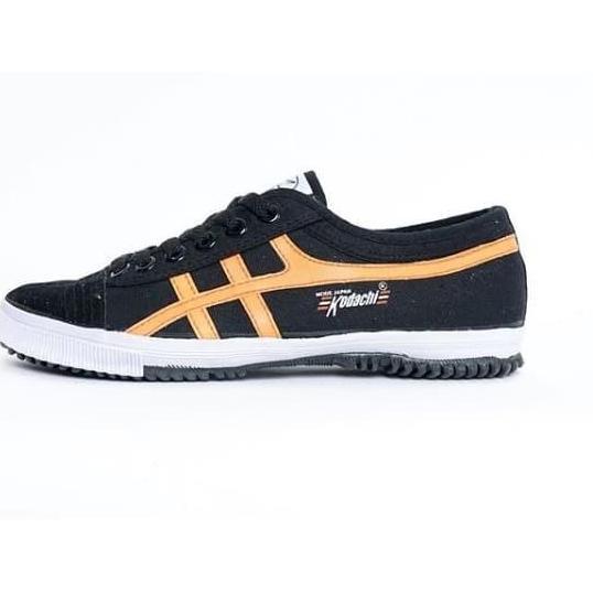 Promo Sepatu Kodachi 8172 Hitam Lis Orange / Sepatu Kodachi 8172 Classic