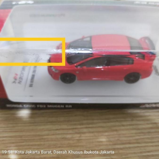 margaretacv / Inno64 Honda Civic FD2 Mugen RR Red Diskon