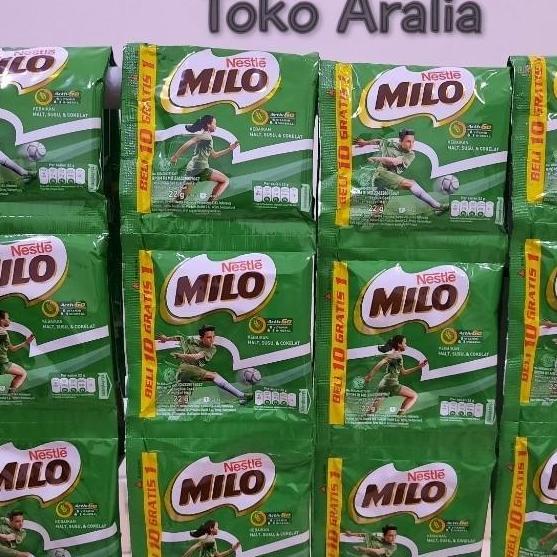 Weee- Milo Renceng 22Gr X 10 Sachet - Susu Milo
