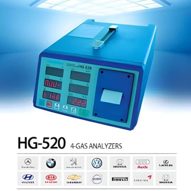 HESHBON EXHAUST GAS ANALYZER HG-520 - ALAT UJI EMISI KENDARAAN