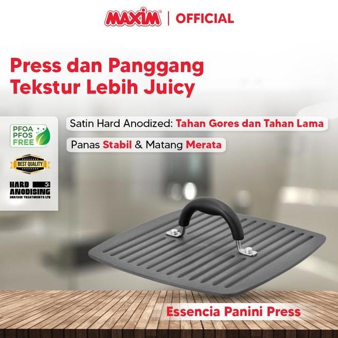 Maxim Essencia 22cm Panini Press Grill Press