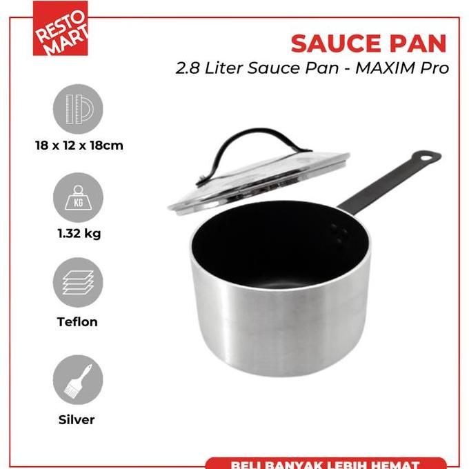 Sauce Pan 2.8 L MAXIM PRO Teflon (1093147)