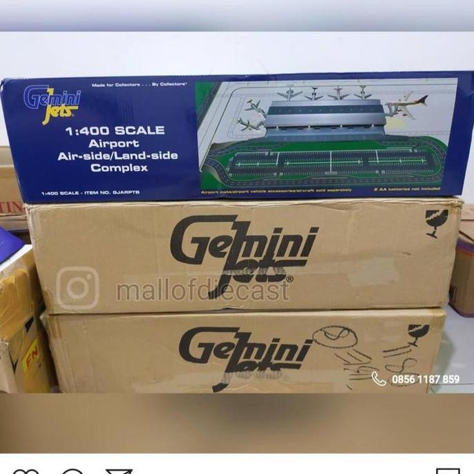 cvarhantama  / Terminal Building Gemini Jets 1:400 Diskon