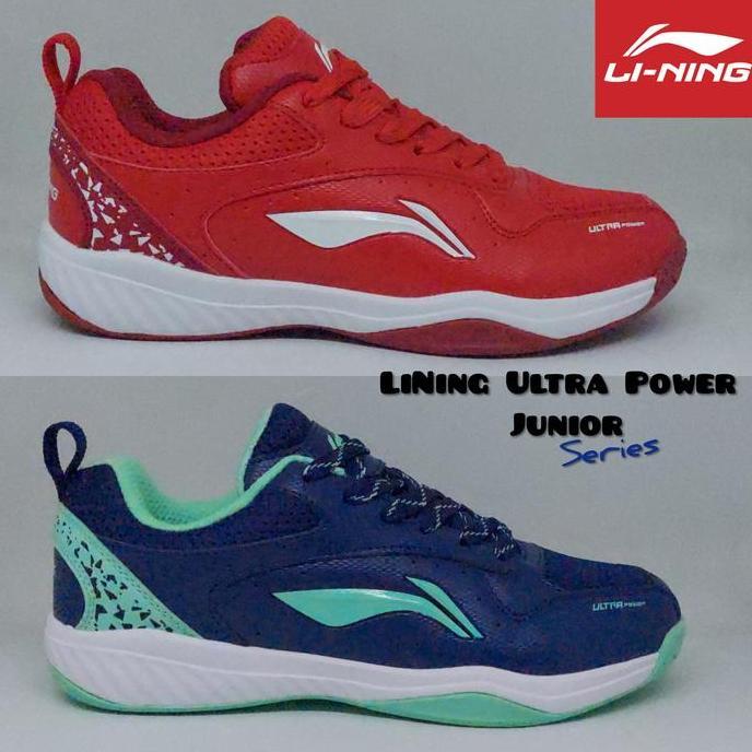 Promo Sepatu Badminton Anak Lining Ultra Power Junior Series (Original)