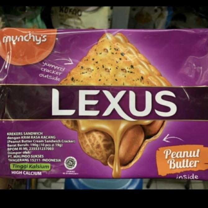 MUNCHYS LEXUS BISKUIT 190GR PEANUT| BISKUIT KACANG | KUE KACANG | ENAK