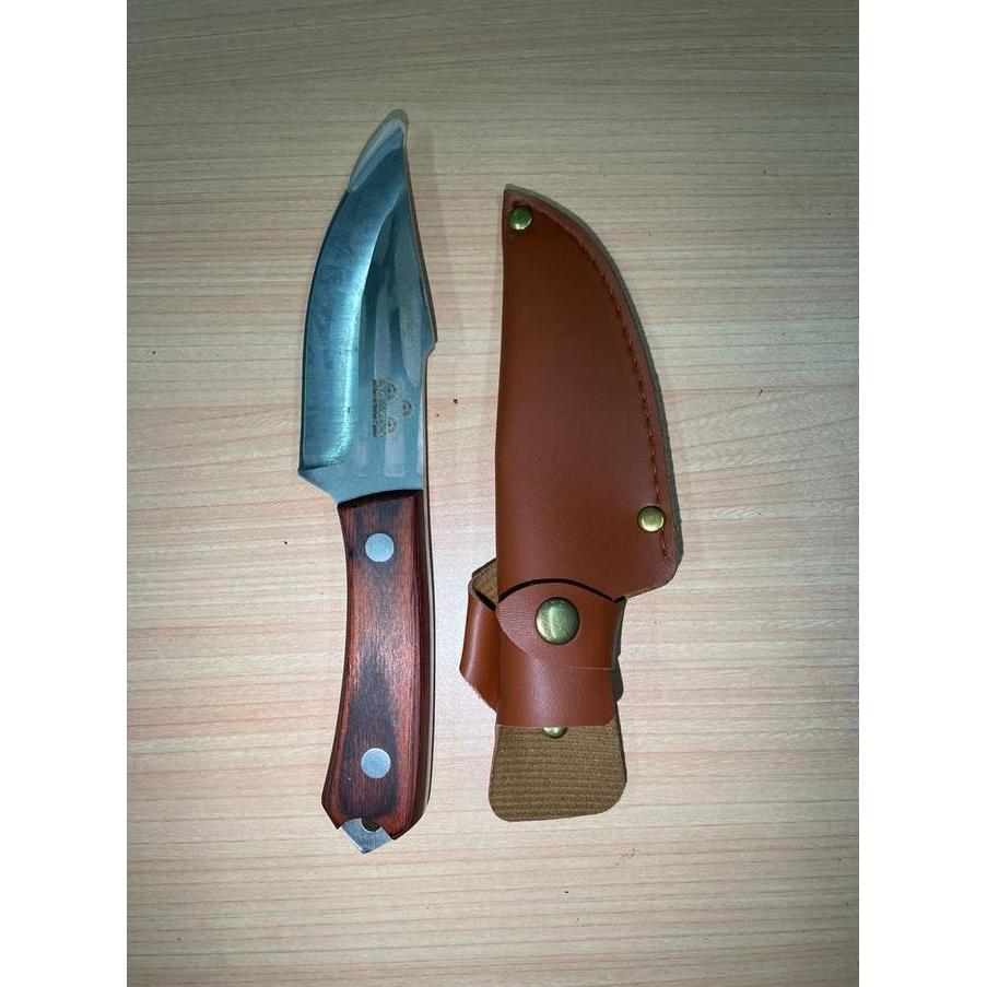 CARL SCHLIEPER Super Survival Bushcraft Knife Hunting Knife-Pisau Outdoor Camping Pisau Serba Guna (