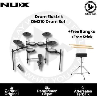 Drum Elektrik NUX DM310 Electric Drum Original