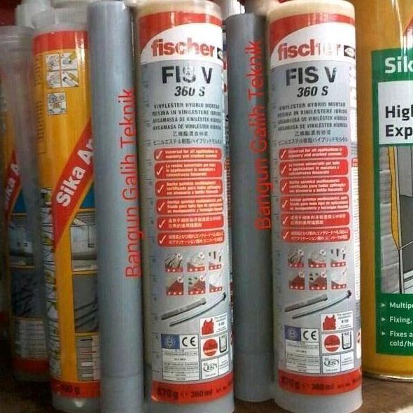 Promo Fischer V 360 S - Chemical Angkur - Angkur Chemical - 600 Gram Cod