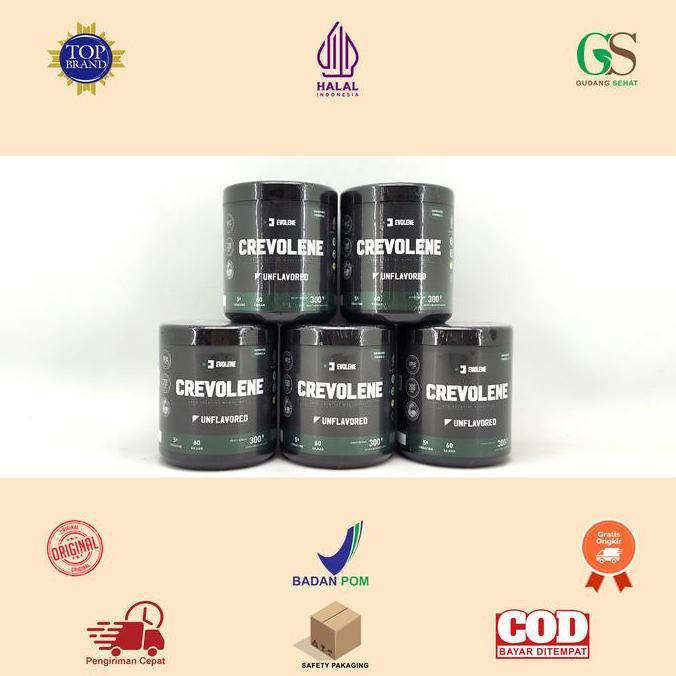 Manado Evolene Crevolene 100% Creatine Monohydrate - Creatine Bubuk