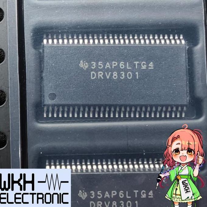 ORIGINAL DRV8301 GATE DRIVER BLDC WITH DUAL CURRENT SHUNT AMP BUCK REG CO27