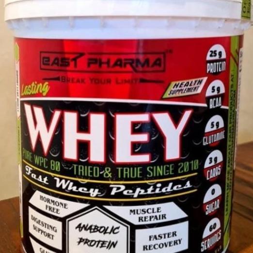 East Pharma Whey Protein Concentrate 5Lbs 3Kg Original