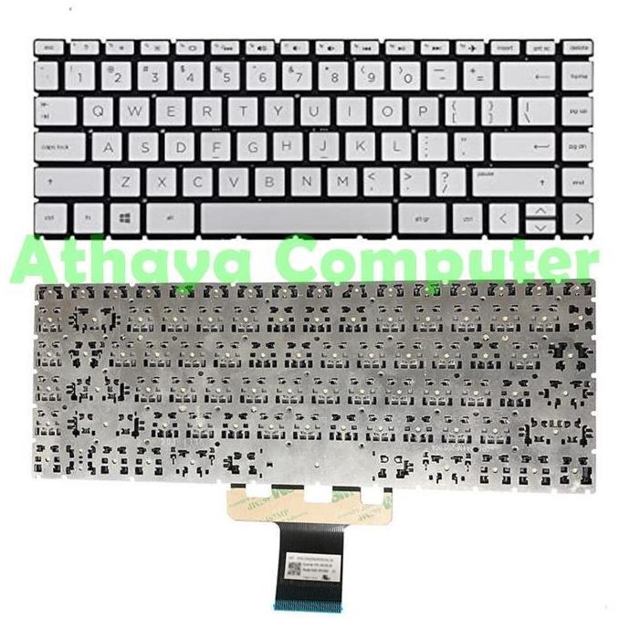 Keyboard Hp 14S-Dq3109Tu 14S-Dq3110Tu 14S-Dq3111Tu Silver