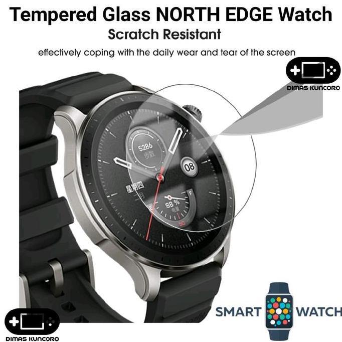 Tempered Glass NORTH EDGE Smartwatch anti gores antigores screen guard protector pelindung layar lcd