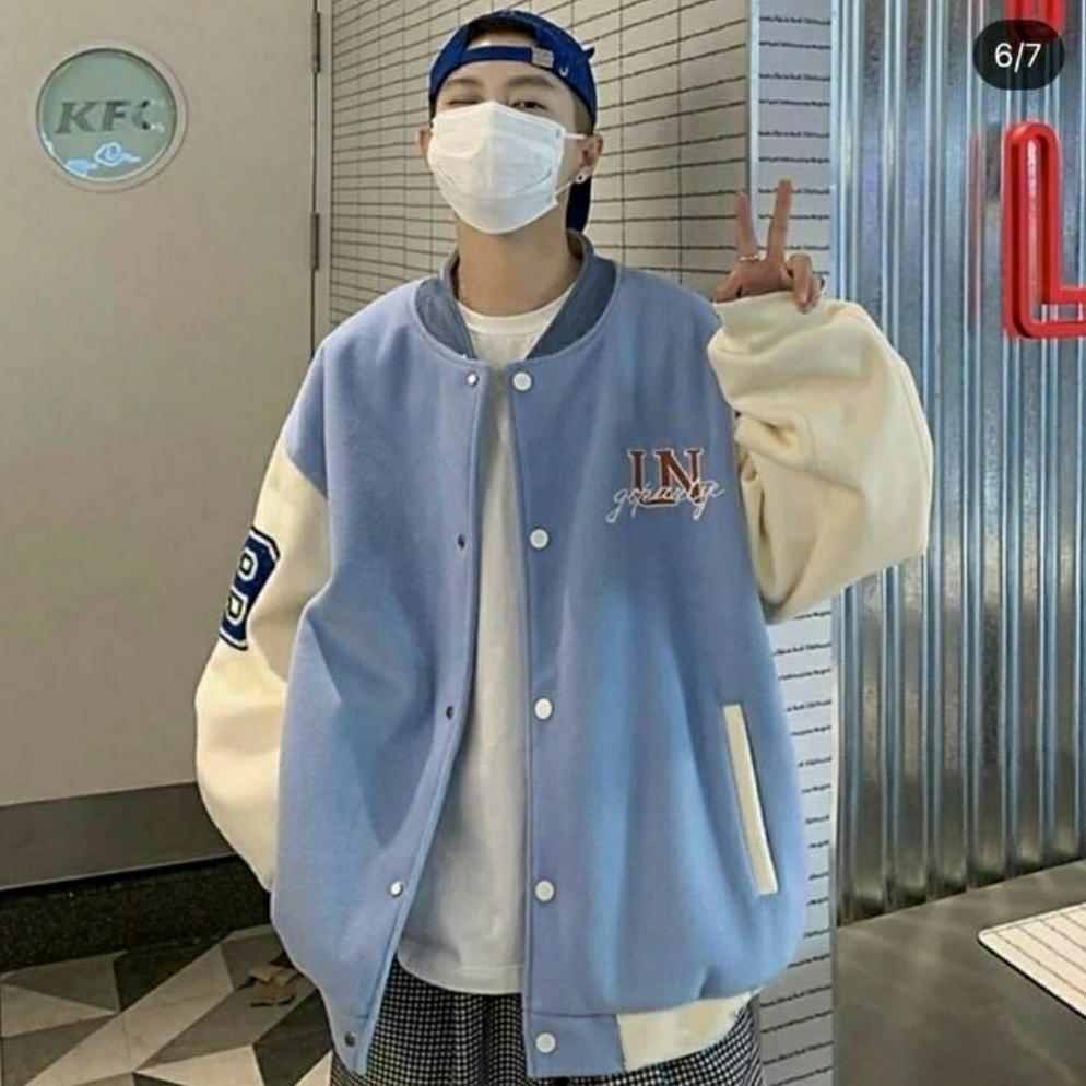 new arrival 69 un baseball xxl | jacket baseball versity un oversize