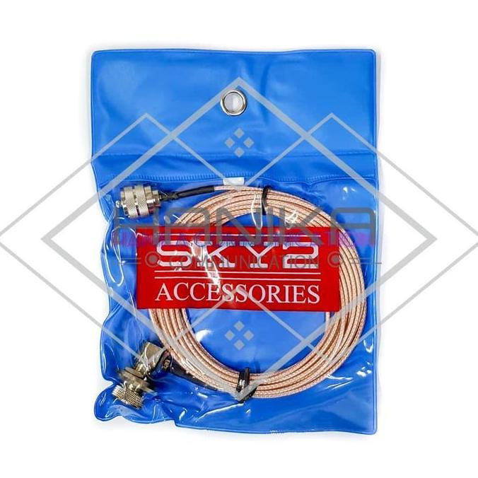 BEBAS ONGKIR - Sky2 Accessories Kabel Bracket Teflon Radio Rig HT Mobil Kecil
