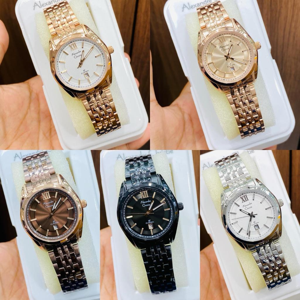 Jam Tangan Wanita Alexandre Christie Ac 8690 Ac 8690 Rosegold Original