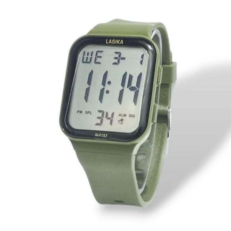 Cuci Gudang Jam Tangan Lasika Wf157 Sport Digital Pria & Wanita Water Resistant