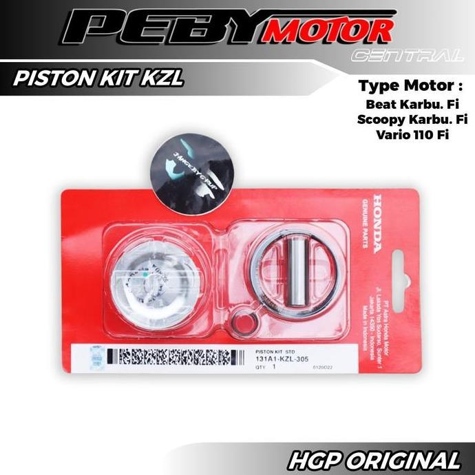 Seher Piston Kit Beat Scoopy Karbu Fi Vario 110 Fi Original Resmi Hgp