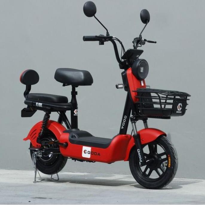 Terlaris Sepeda Listrik Goda Removable Battery Motor Listrik Portable Baterai
