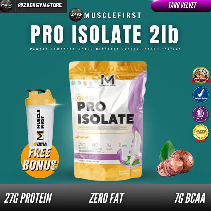M1 Muscle First Gold Pro Isolate 2 Lbs Bpom Whey Protein Isolate